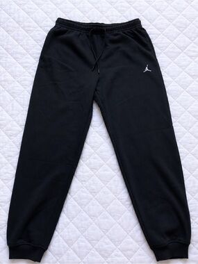 Jordan Essential Fleece Jogger Sweatpants Black Men’s Large NWT